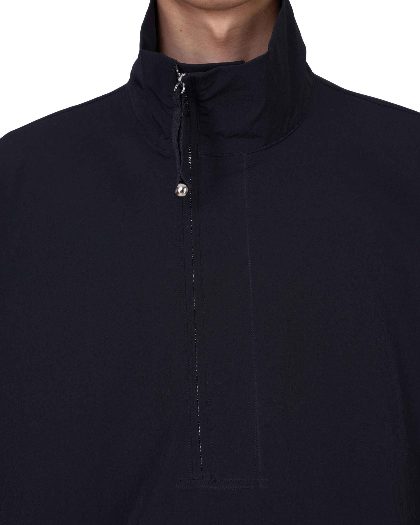 MOFF NYLON ZIP UP SWEATER
