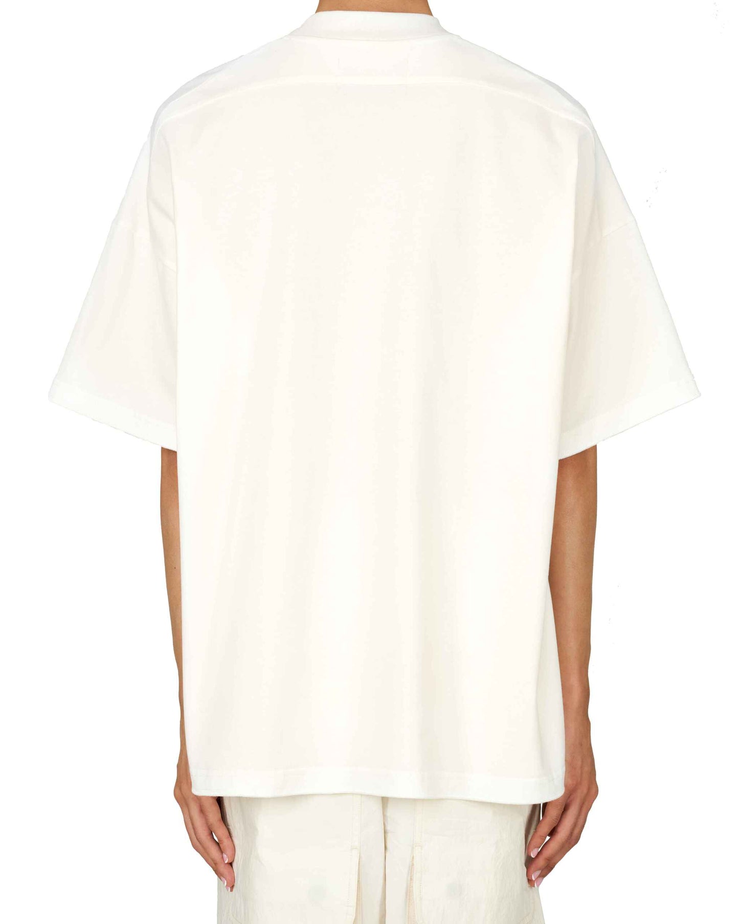 MIDD COLLAR WITHDRAW HEM OFF WHITE