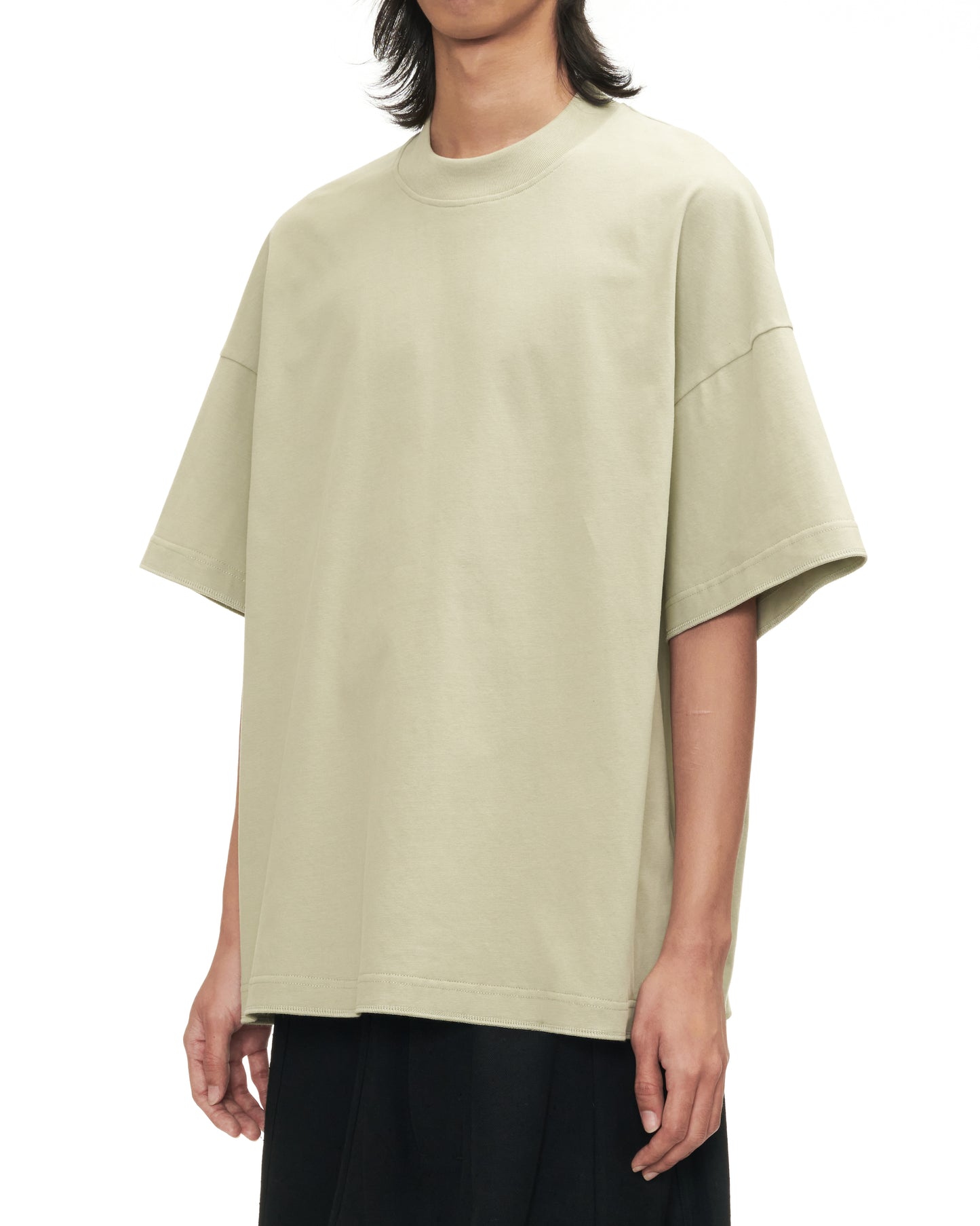 MIDD COLLAR WITHDRAW HEM