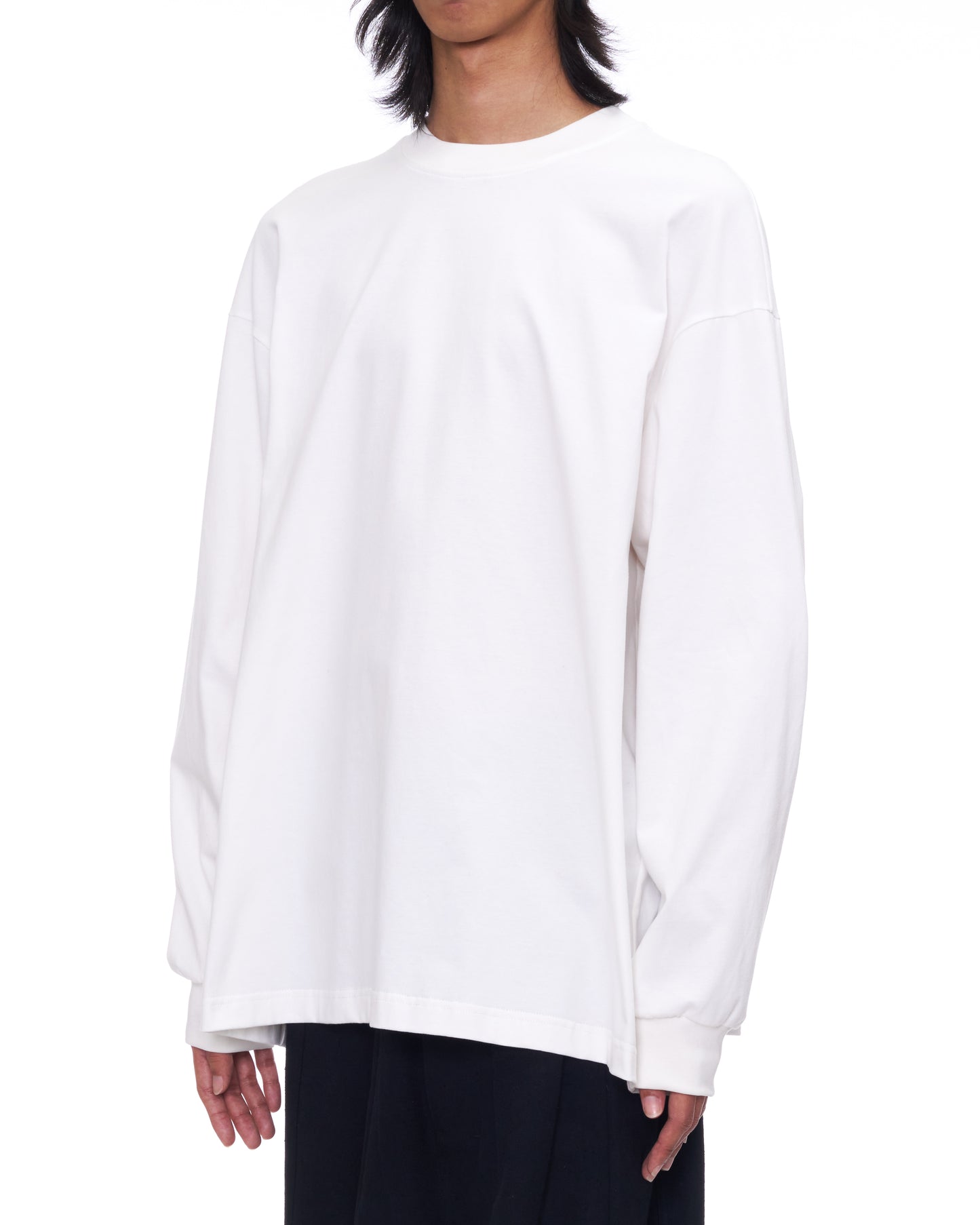 STRAPPED LONG SLEEVE T-SHIRT
