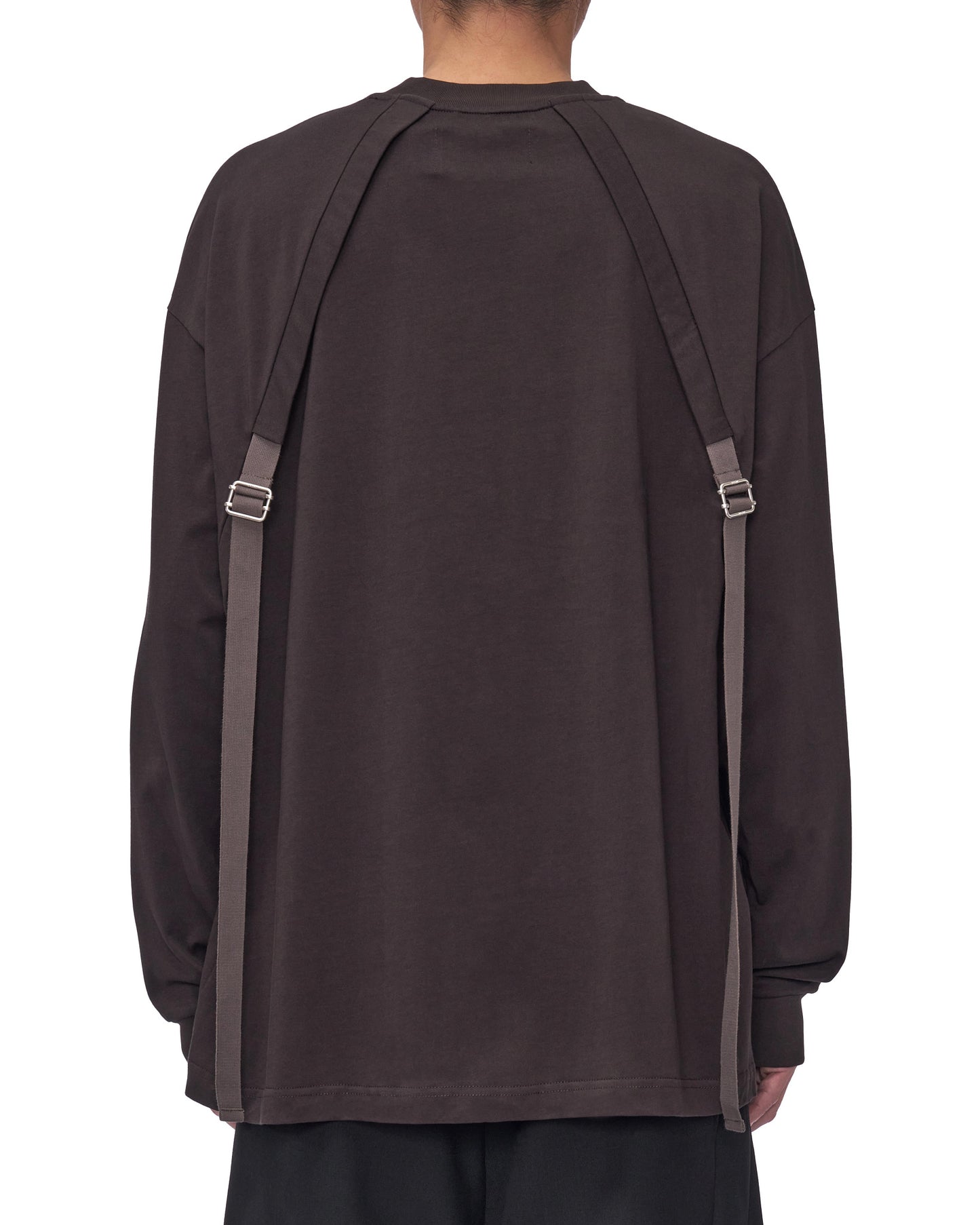 STRAPPED LONG SLEEVE T-SHIRT