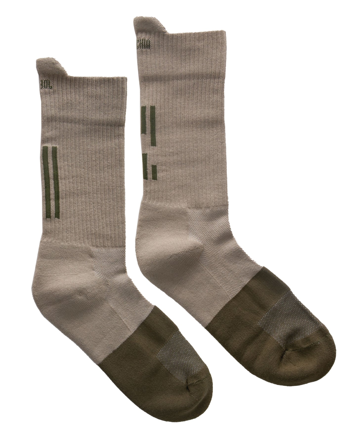 (2-Pairs) MISMATCHED CALF HIGH PREMIUM COTTON SOCKS