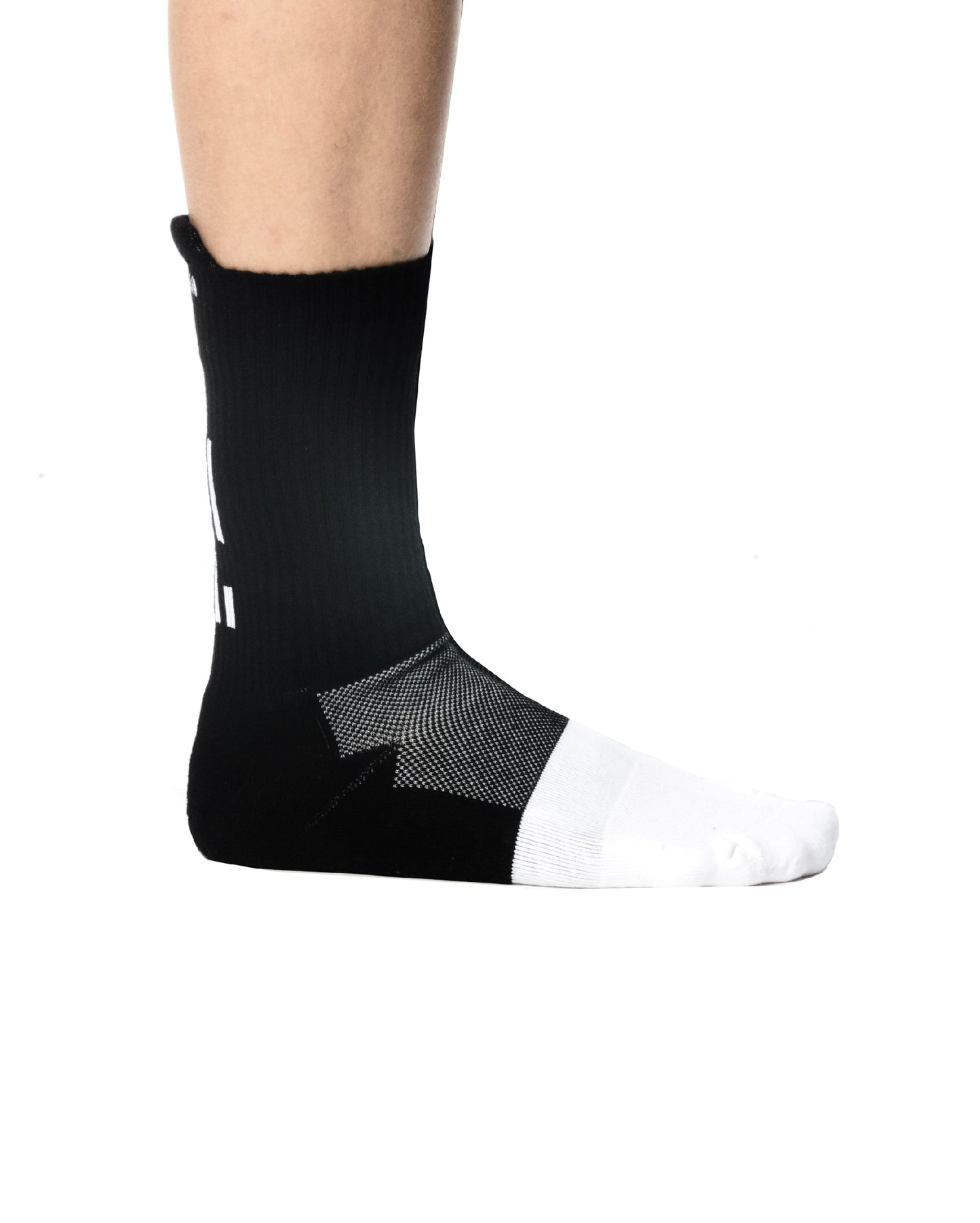 (2-pairs) MISMATCHED CALF HIGH PREMIUM COTTON SOCKS