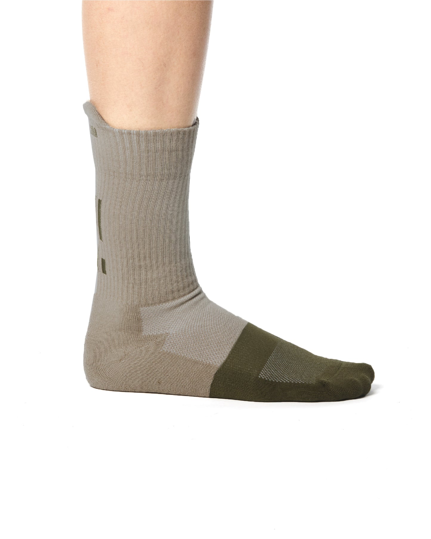 (2-Pairs) MISMATCHED CALF HIGH PREMIUM COTTON SOCKS