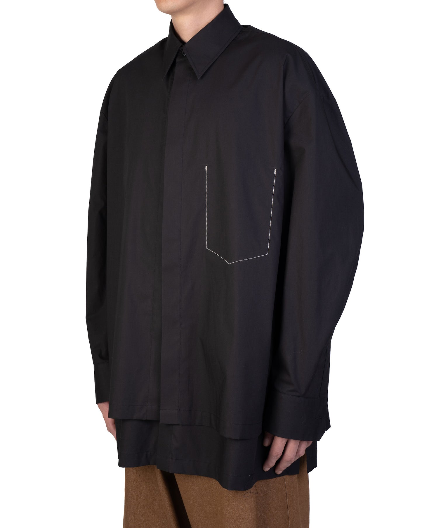 HAWAT DOUBLE LAYERED SHIRT