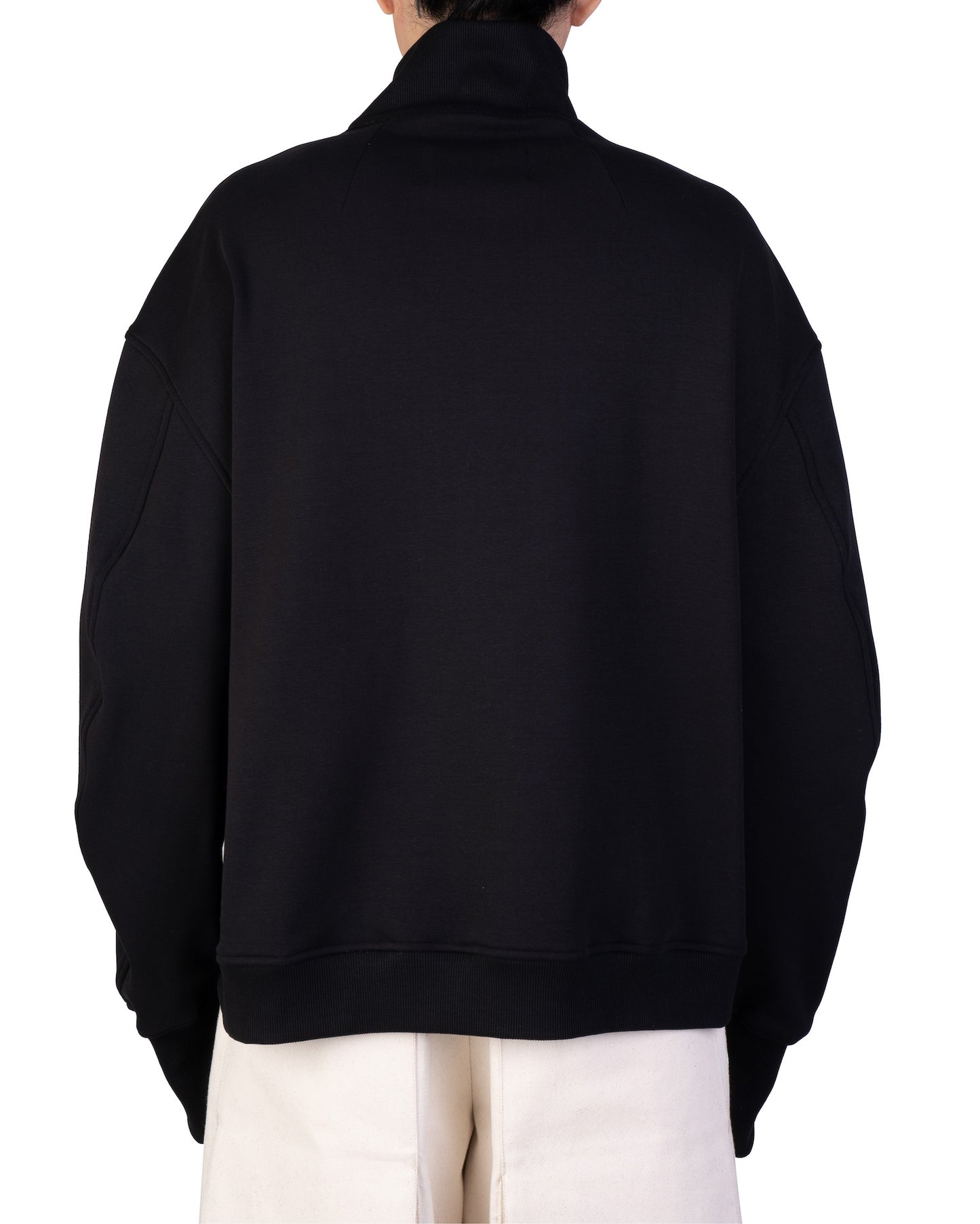 MOFF COTTON ZIP UP SWEATER