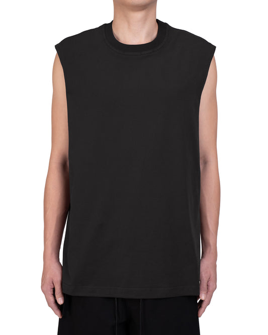 BOXY SLEEVELESS T-SHIRT