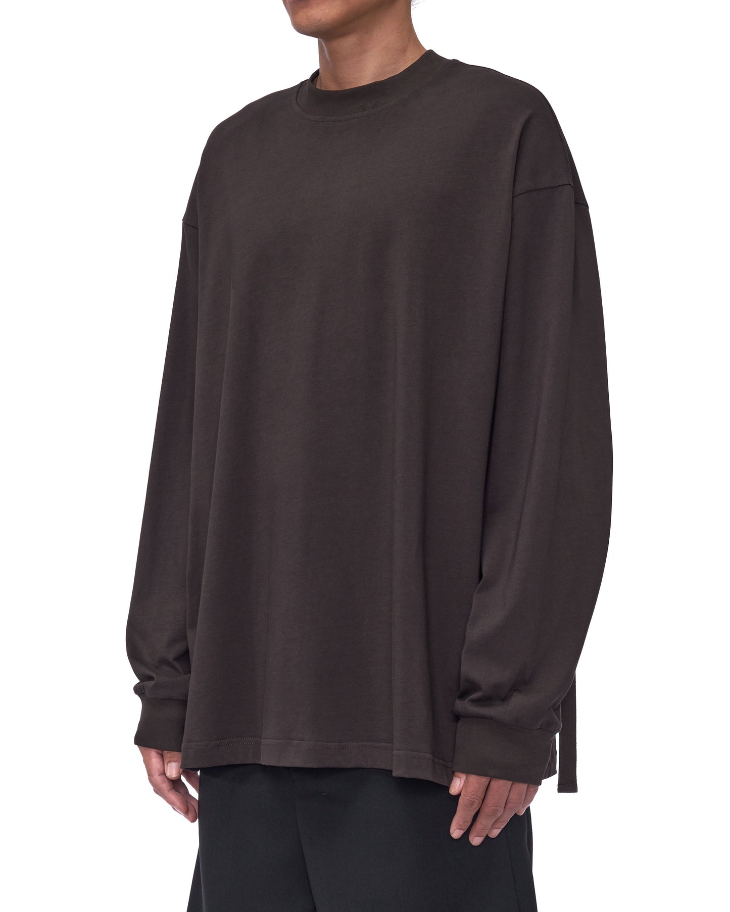 STRAPPED LONG SLEEVE T-SHIRT