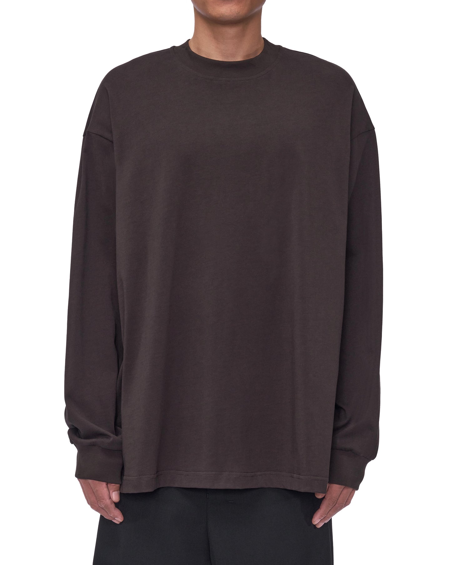 STRAPPED LONG SLEEVE T-SHIRT