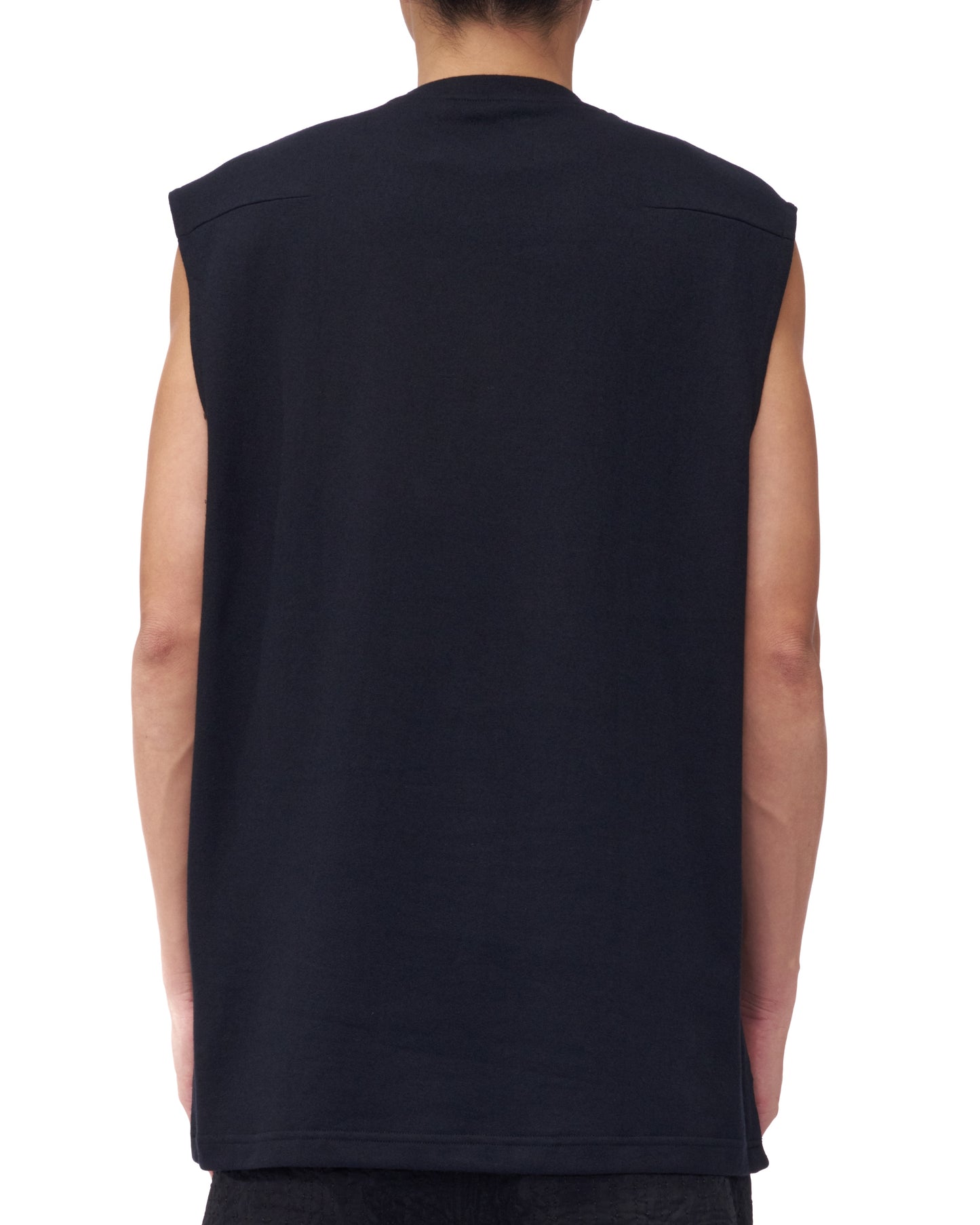 BOXY SLEEVELESS T-SHIRT