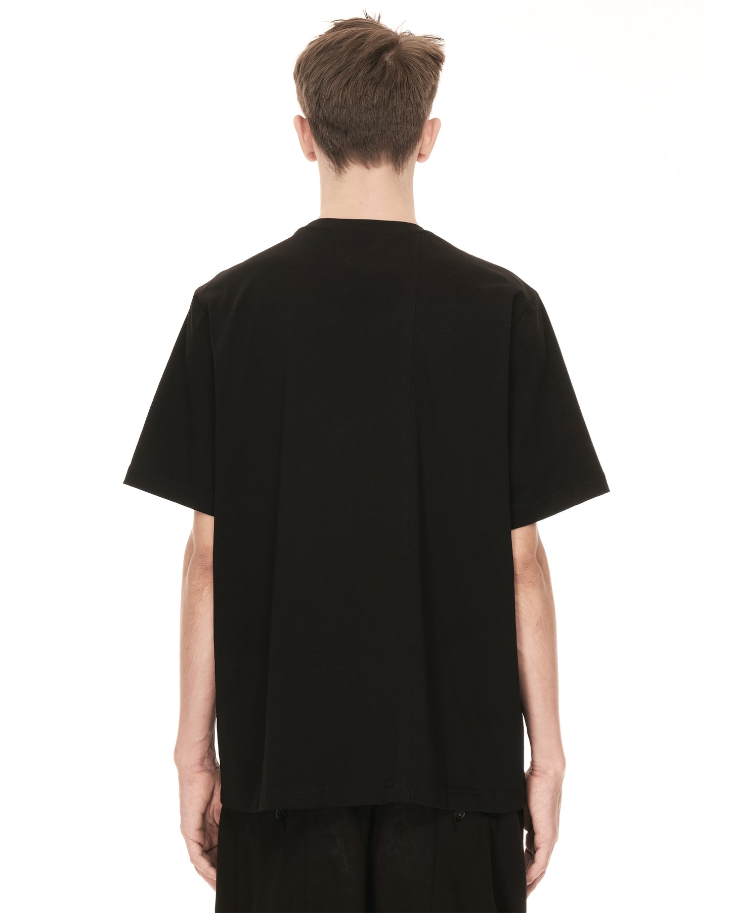 BLACK PATCH LOBNE POCKET T-SHIRT